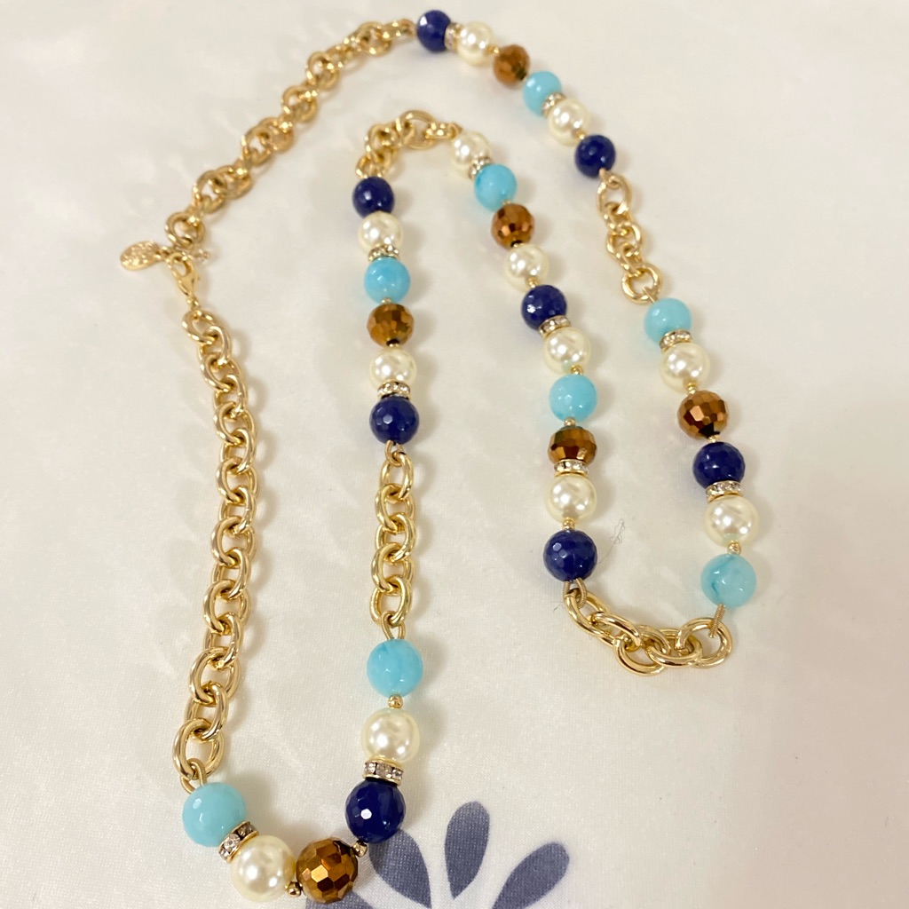 Vintage Bill Blass Pearl Necklace